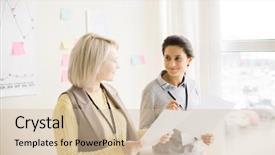  Presentation with hands holding - Colorful PPT layouts enhanced with successful lady team - side view of pretty smiling backdrop and a soft green colored foreground