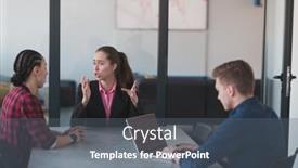  Presentation with female leader - 