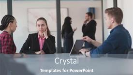  Presentation with female leader - 