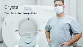  Presentation with race - Colorful presentation theme enhanced with successful-young-mixed-race-male backdrop and a sky blue colored foreground