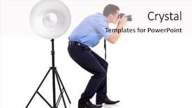  Presentation with successful - Slide deck with spectrum - beautiful colors take a closer background and a coral colored foreground