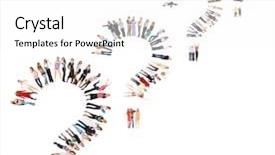  Presentation with groups - Cool new PPT theme with succession - achievement idea isolated groups backdrop and a white colored foreground