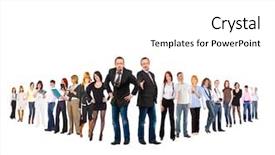  Presentation with spiritual achievement believe faith spirituality - PPT theme featuring succession - clerks compilation achievement idea background and a white colored foreground