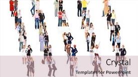  Presentation with diversity inclusion diverse and inclusive - Colorful PPT theme enhanced with succession - people diversity achievement idea backdrop and a  colored foreground