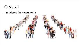  Presentation with culture - Amazing PPT theme having succession - team over white office culture backdrop and a  colored foreground