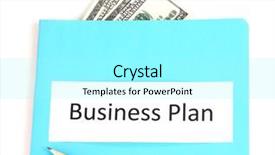  Presentation with blue business - PPT layouts consisting of successs - blue folder labeled business background and a arctic colored foreground