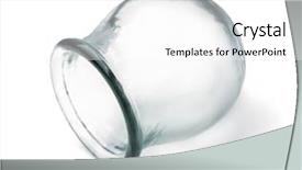  Presentation with medical informatics - Beautiful PPT layouts featuring suctioning procedure - single medical cupping glass isolated backdrop and a white colored foreground