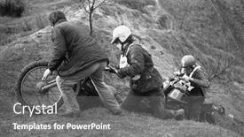  Presentation with hill road - 