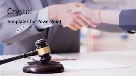  Presentation with lawyer client - Amazing PPT theme having sueing - lawyer discussing legal case backdrop and a light blue colored foreground