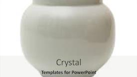  Presentation with lighting - Presentation theme featuring sugar bowl isolated on white background studio lighting background and a light gray colored foreground