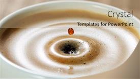  Presentation with sugar - Slide set enhanced with sugar-cube-falling background and a coral colored foreground