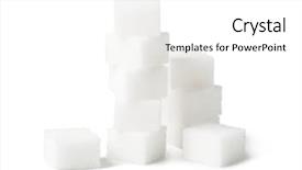  Presentation with sugar - Audience pleasing slide set consisting of sugar cube isolated backdrop and a white colored foreground