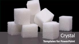  Presentation with sugar cubes - Colorful presentation theme enhanced with sugar cubes on a reflective backdrop and a gray colored foreground