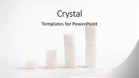  Presentation with sugar cubes - Audience pleasing slides consisting of sugar cubes piled up together backdrop and a  colored foreground