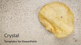  Presentation with probiotic - Amazing slide set having sugar which promotes healthy probiotic backdrop and a soft green colored foreground