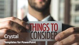  Presentation with internet of things - PPT theme with suggestion - things to consider background and a tawny brown colored foreground