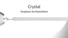  Presentation with ice cream - Presentation theme featuring suitable for ice cream sundae background and a white colored foreground