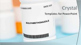  Presentation with urinary tract infections - Presentation having sulfamethoxazole-is-an-antibiotic-medication background and a  colored foreground