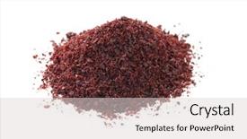  Presentation with eastern - Presentation with sumac fruit powder middle eastern spice background and a light gray colored foreground