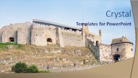  Presentation with western - Beautiful PPT layouts featuring sumeg-castle-sumegi-var-western backdrop and a sky blue colored foreground