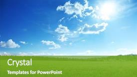  Presentation with perfect - Theme featuring summer - field of grass and perfect background and a tawny brown colored foreground