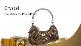  Presentation with accessories - Beautiful theme featuring summer accessories on white background backdrop and a white colored foreground