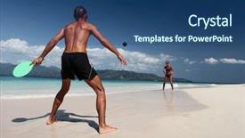  Presentation with black couple having fun - Cool new slide deck with retirement plan insurance benefits healthcare backdrop and a light gray colored foreground