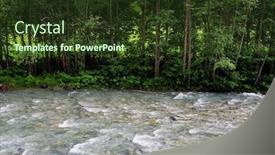  Presentation with national - Beautiful PPT layouts featuring summer-alpine-landscape-in-national backdrop and a tawny brown colored foreground