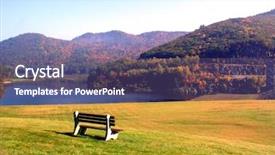  Presentation with sunny fall - Cool new slides with summer change - beautiful fall foliage background backdrop and a  colored foreground