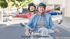  Presentation with couple - Beautiful PPT layouts featuring citrus hot drink hand made from oranges and lemons with root of ginger and cinnamon backdrop and a gold colored foreground