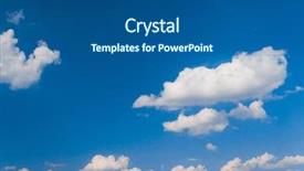  Presentation with divine - Audience pleasing presentation consisting of summer heavens cloudscape divine backdrop and a  colored foreground