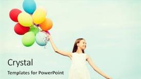  Presentation with summer celebration - Amazing presentation design having summer holidays celebration family children backdrop and a sky blue colored foreground