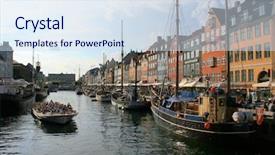  Presentation with august - PPT layouts enhanced with summer in copenhagen august 2006 background and a sky blue colored foreground