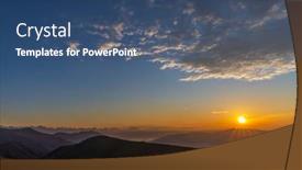  Presentation with summer - PPT layouts featuring summer-landscape-near-monte-grappa background and a ocean colored foreground