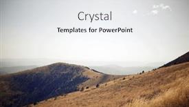  Presentation with summer - Slide deck enhanced with summer-mountain-in-canfranc-valley background and a white colored foreground