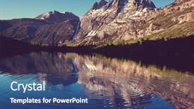  Presentation with olympic - PPT layouts enhanced with summer olympics - olympic national park landscapes background and a  colored foreground