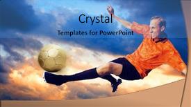  Presentation with football play diagram - Slides featuring man smiling at the dental background and a soft green colored foreground