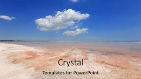  Presentation with nativity scene of christ - Audience pleasing slide set consisting of summer scene on salt sea backdrop and a lemonade colored foreground