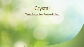  Presentation with green architecture natural marble - PPT theme consisting of summer season - natural green background with selective background and a cream colored foreground