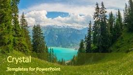  Presentation with summer time - Presentation having summer time landscape in rural background and a tawny brown colored foreground