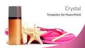  Presentation with lotion - Slides with illustration of a golden jubilee background and a tawny brown colored foreground