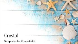  Presentation with summer holiday - Colorful slides enhanced with summer traveling time sea holiday backdrop and a white colored foreground