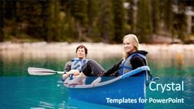  Presentation with happy angry - Audience pleasing slide deck consisting of summer vacation canada - happy couple relaxing backdrop and a ocean colored foreground