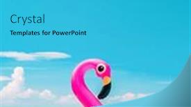  Presentation with vertical - Slide set with summer-vacation-fun-vertical-crop background and a teal colored foreground