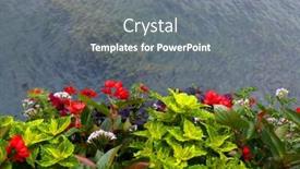  Presentation with bridge - Presentation design enhanced with summer-view-of-the-chapel background and a gray colored foreground