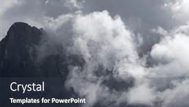  Presentation with europe - Presentation theme enhanced with summer-view-of-the-famous background and a tawny brown colored foreground