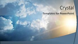  Presentation with stormy sky and dark clouds - Presentation having sun burst - photography of a dark cloudy background and a light blue colored foreground