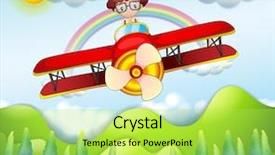  Presentation with red christmas holiday illustration - Amazing slide set having news concept good news and finance symbol on advertising billboard background 3d rendering backdrop and a ocean colored foreground