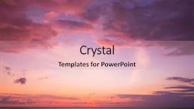  Presentation with crime scene philippines - PPT theme with sun clouds - bay view evening scene background and a coral colored foreground