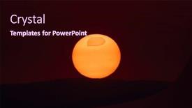  Presentation with summer sun - PPT layouts featuring sun-disc-with-spots background and a wine colored foreground